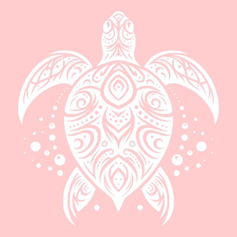 Pacific Turtle Tattoo Art Timeless