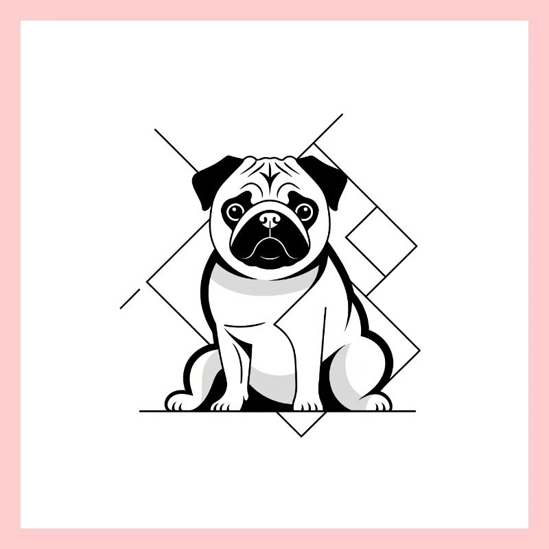 Mops Sitz
