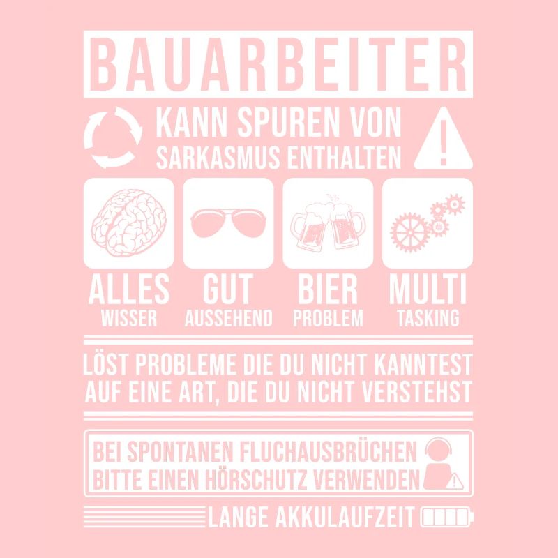 Bauarbeiter Baustelle