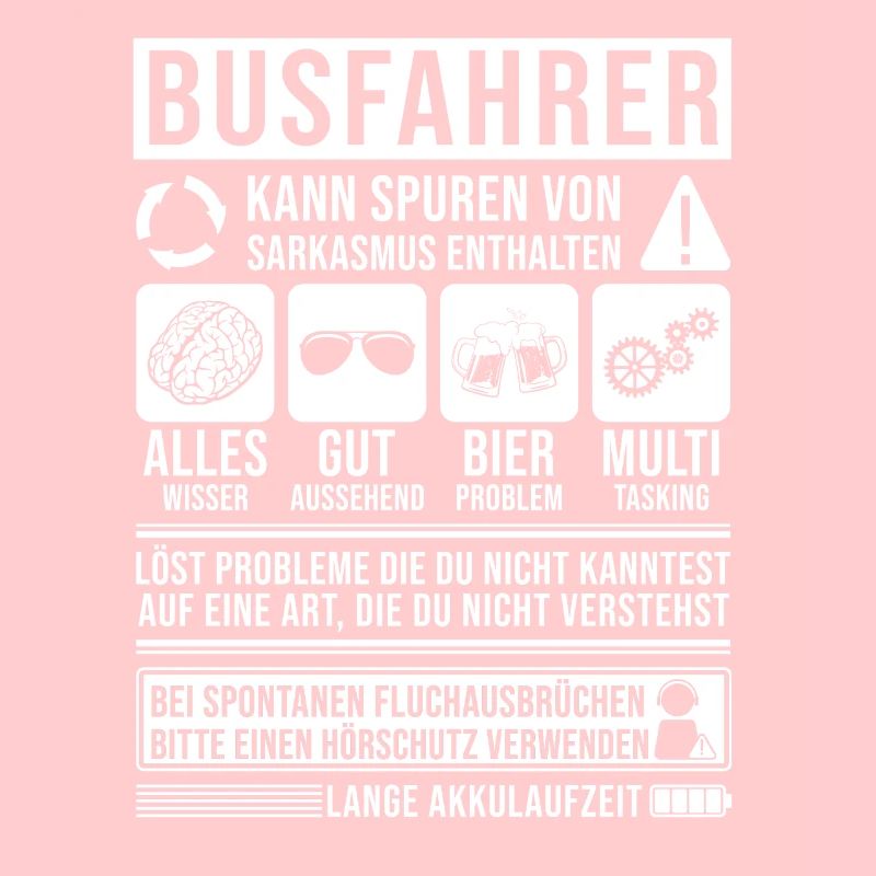Busfahrer Spruch lustig