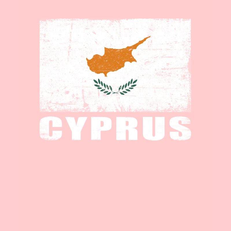 Drapeau de Chypre Grunge Drapeau de Chypre