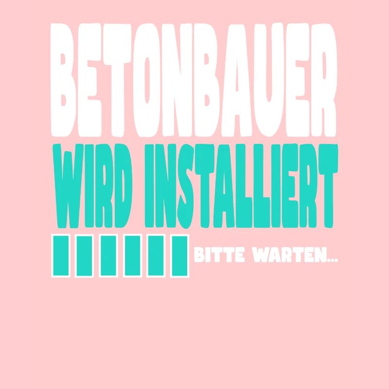 Betonbauer wird installiert