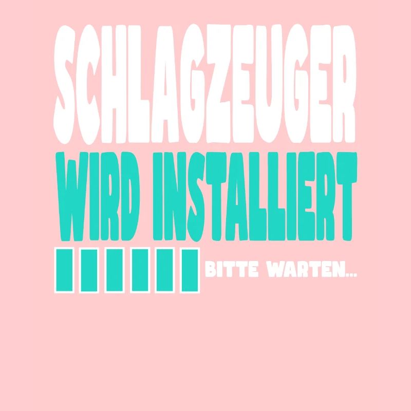 Schlagzeuger wird installiert