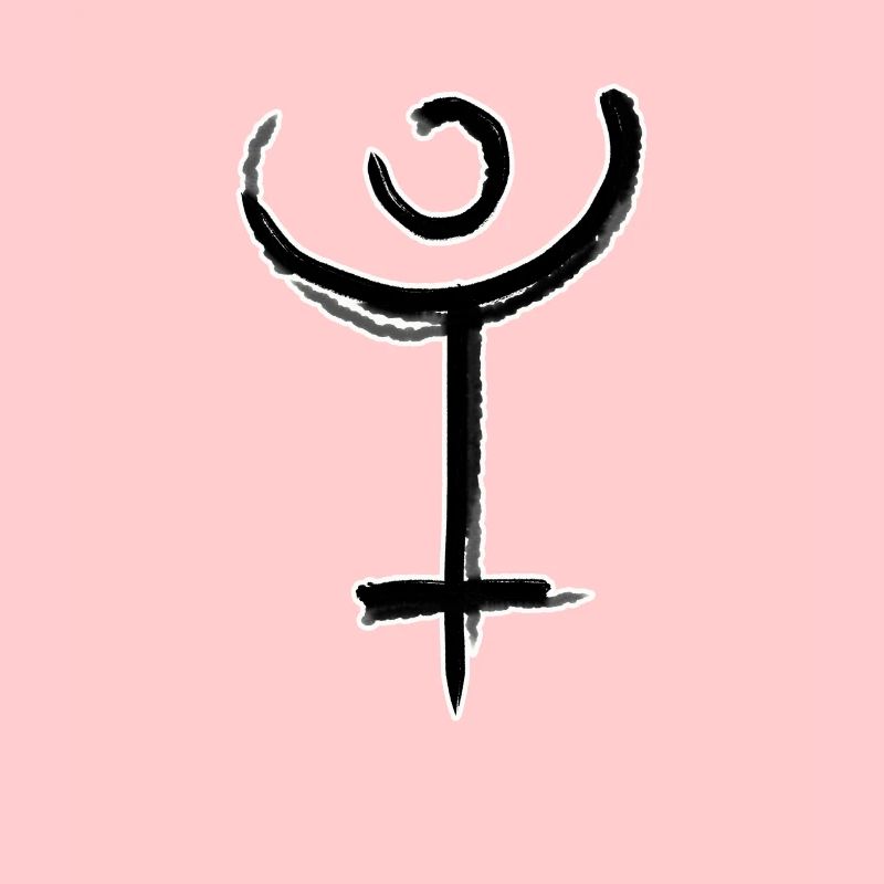 Pluto Astrologie Symbol