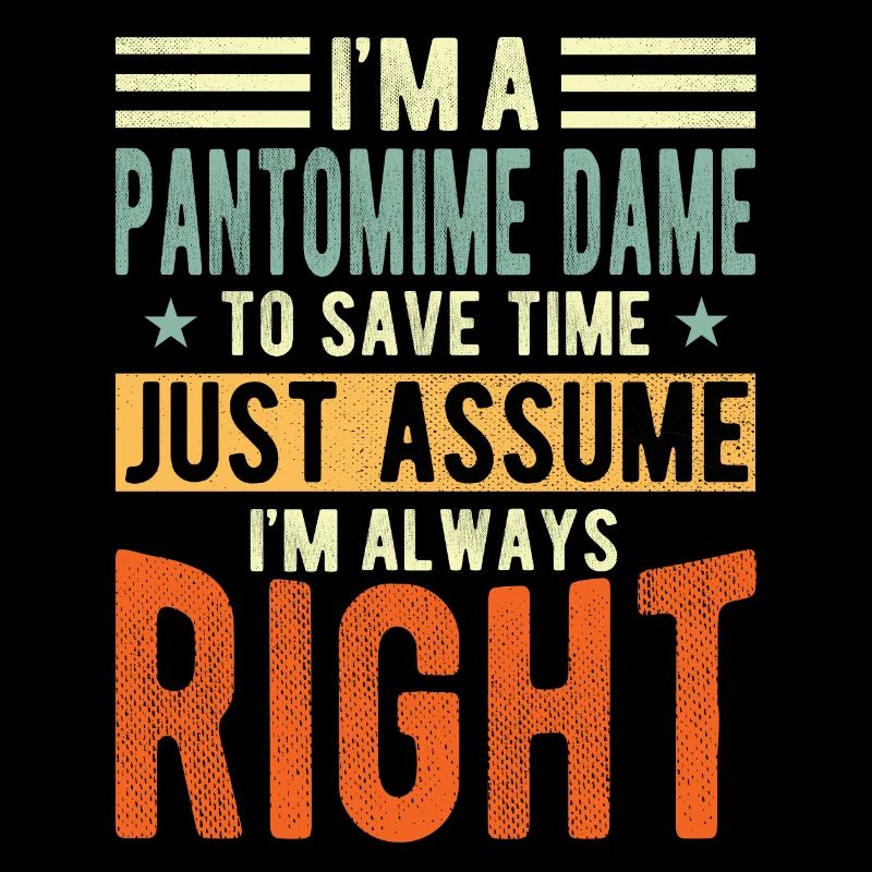 Pantomime Lady