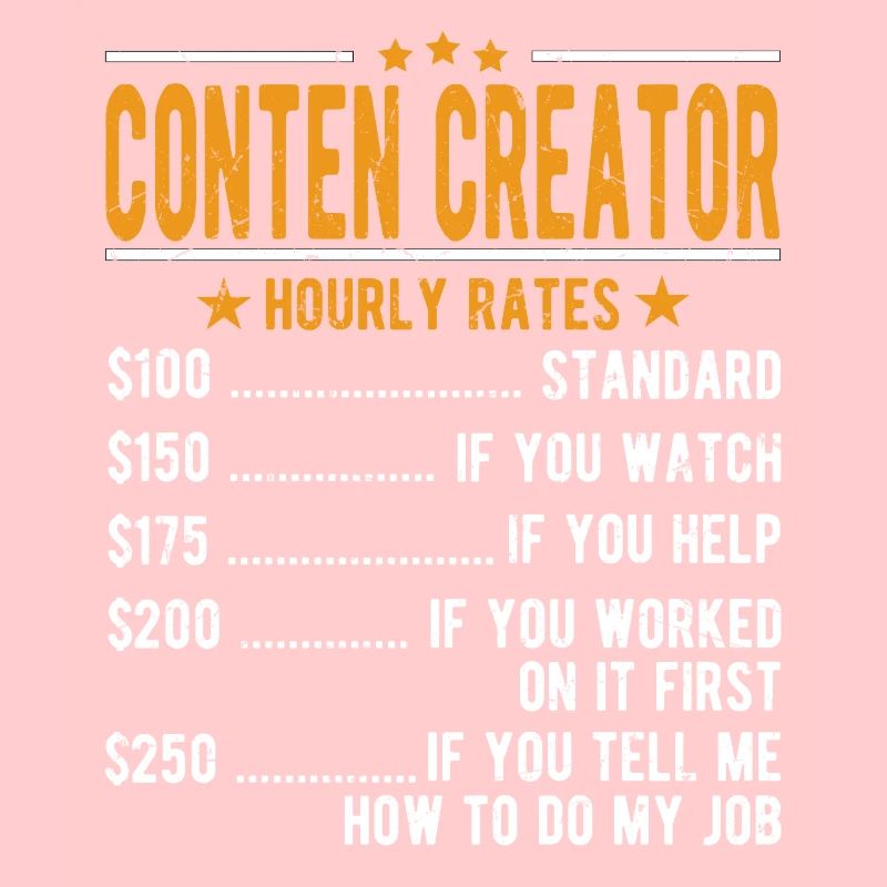 Salaire horaire de Contlen Creator