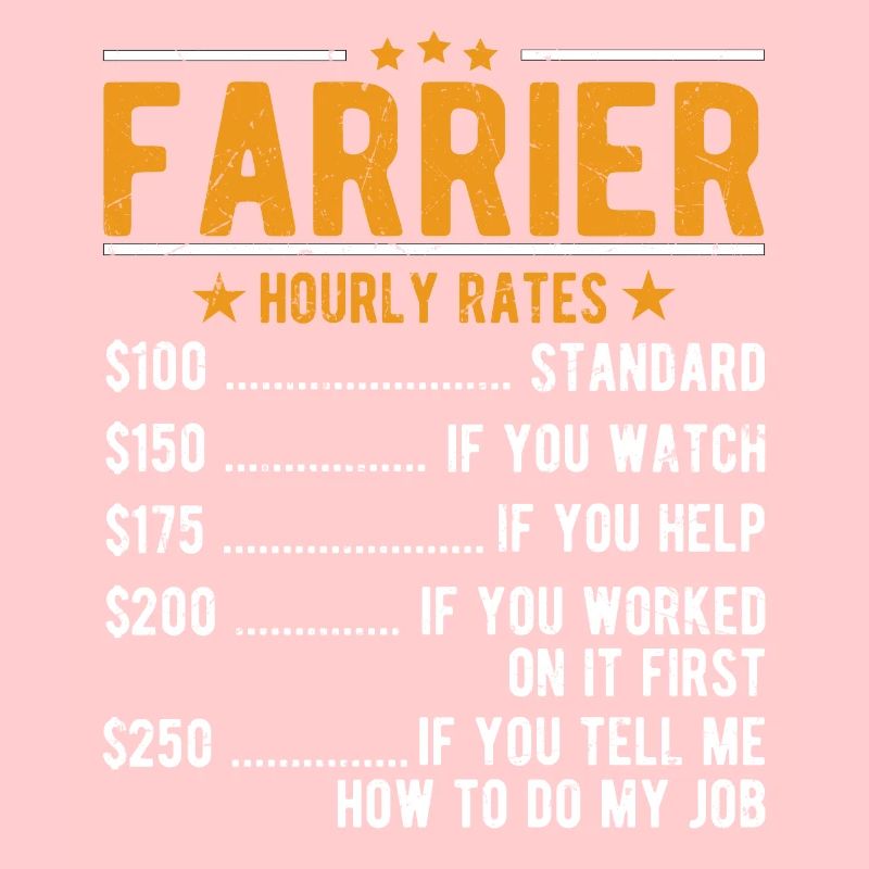 Salaire horaire du maréchal-ferrant