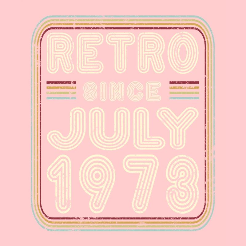Geburtstag Juli 1973 Retro Geschenk