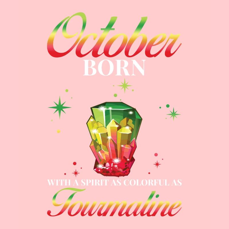 Pierre de naissance Octobre Tourmaline
