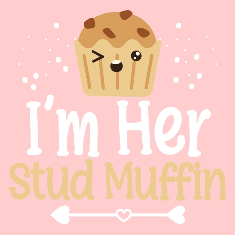 Pastry Chef Baker Cupcake Lover Men I'm Her Stud M