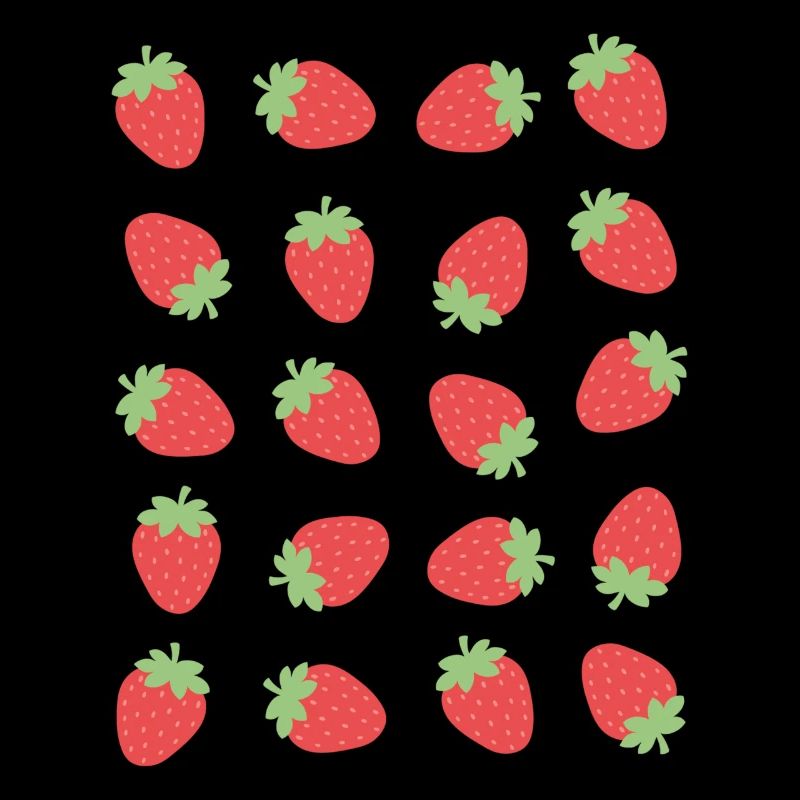 Strawberry Berries Fruit Pattern