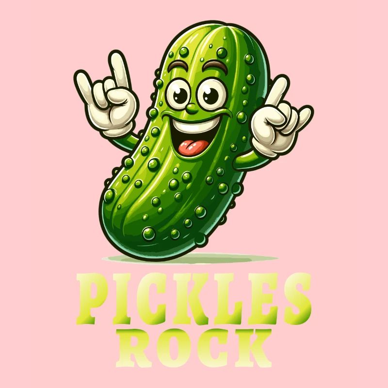 Cornichons Funny Pickles Concombre Jeu de mots