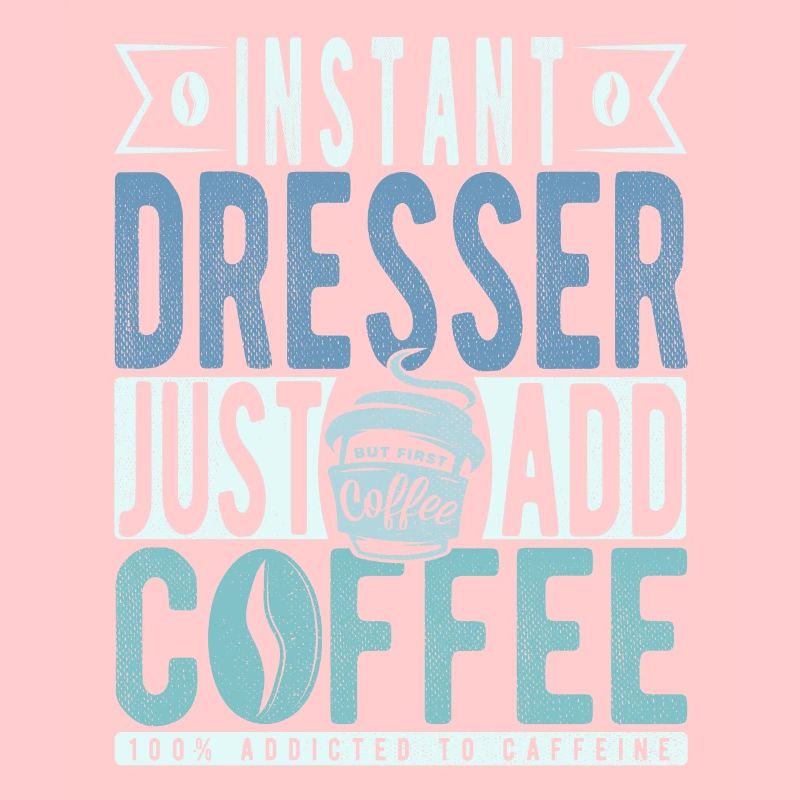 Instant-Kommode einfach Kaffee hinzufügen