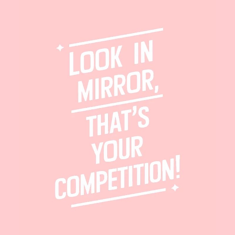 En se regardant dans le miroir, vos concurrents