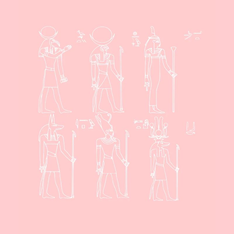 Hiéroglyphes égyptologue, Égypte ancienne