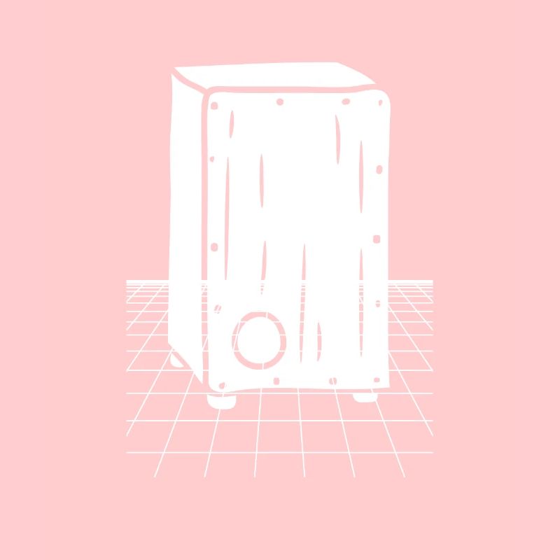 Cajon Box Drum Instrument Peruvian Cajon