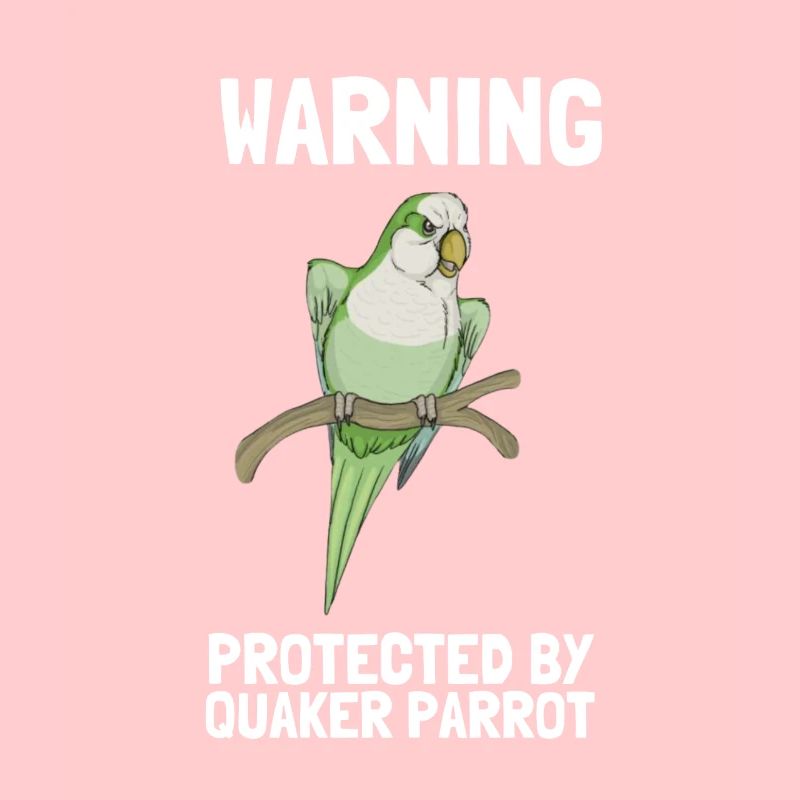 Blue Quaker Parrot Mom
