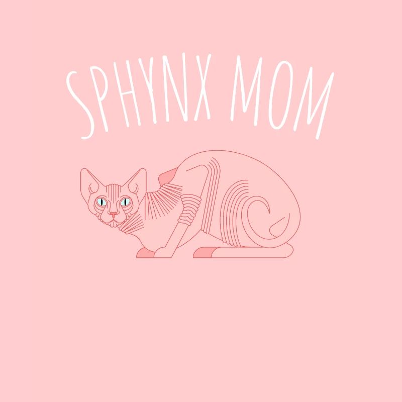 Sphynx Maman Chat Sans Poils Propriétaire de Chat