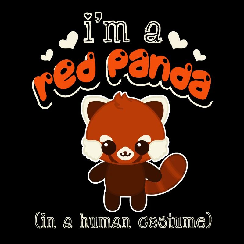 Red Panda Red Panda In Human Costume