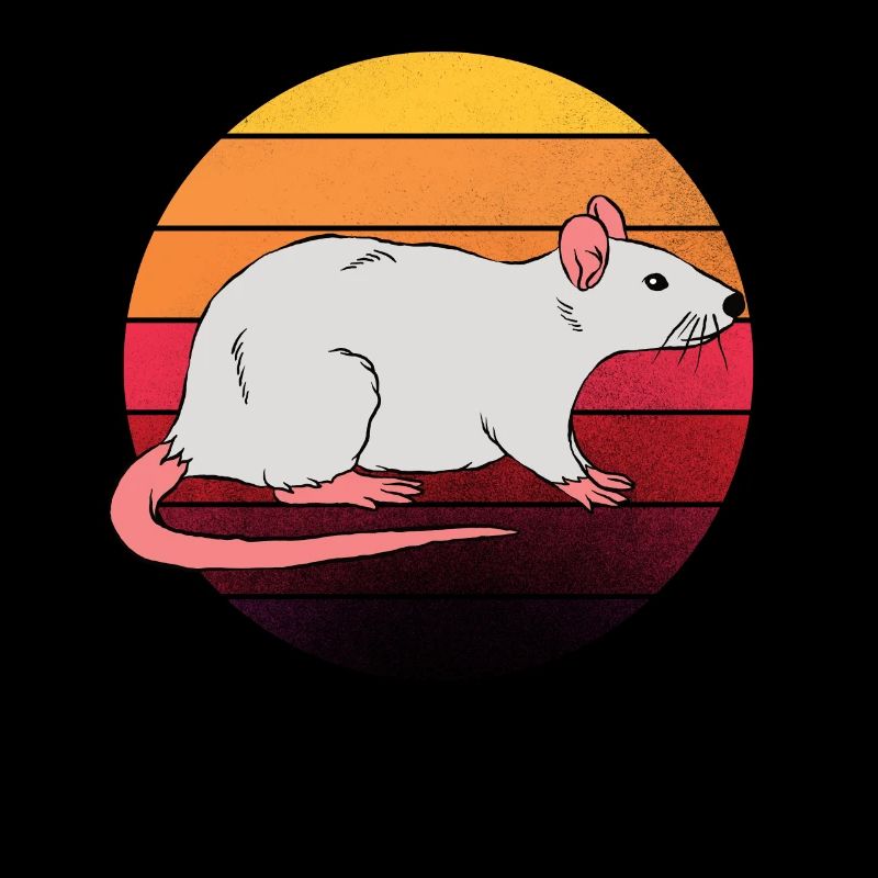 Propriétaire de rat Retro Rat