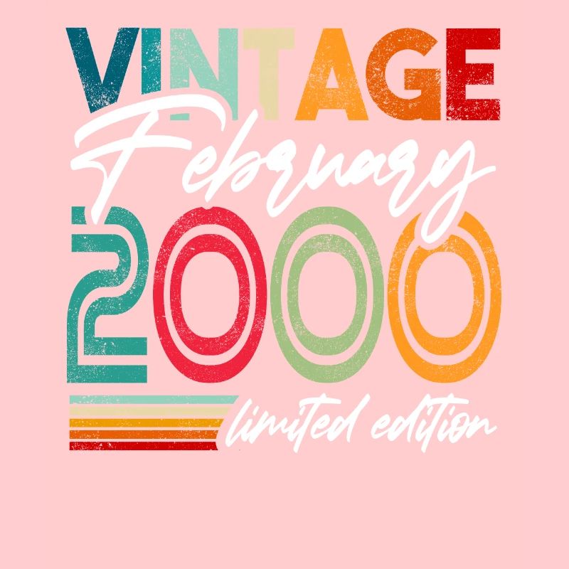 Anniversaire Février 2000 Millésime Février 2000