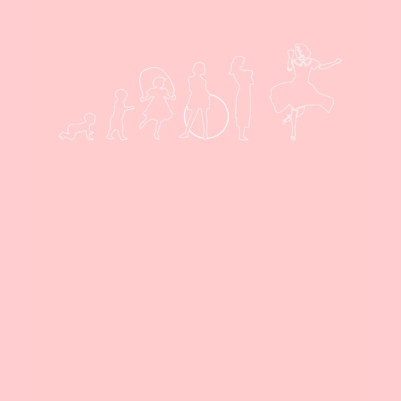 Evolution Tanzen Tänzerin Geschenk