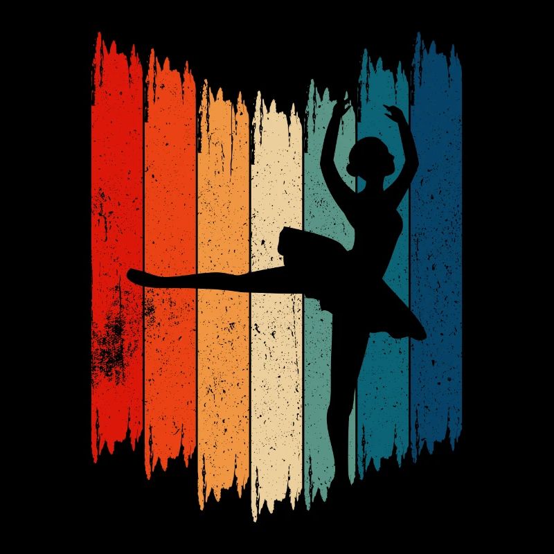 Ballet Dancer Retro Ballet Dancer