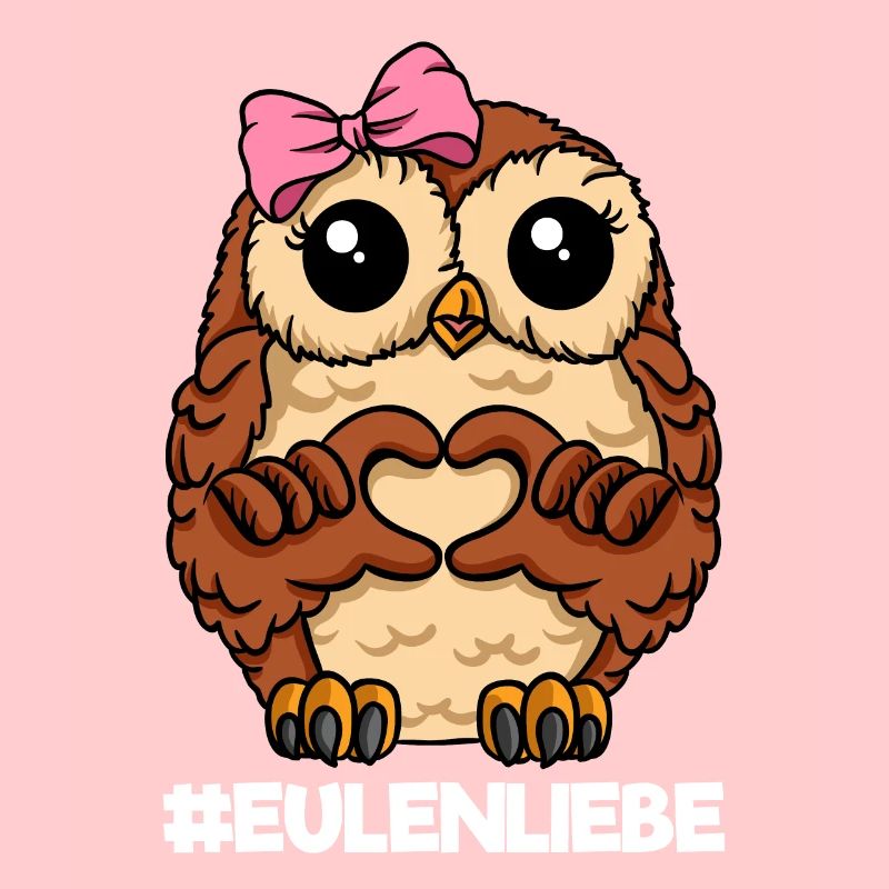 Eulenliebe Eule Liebe Eulenmama Herz