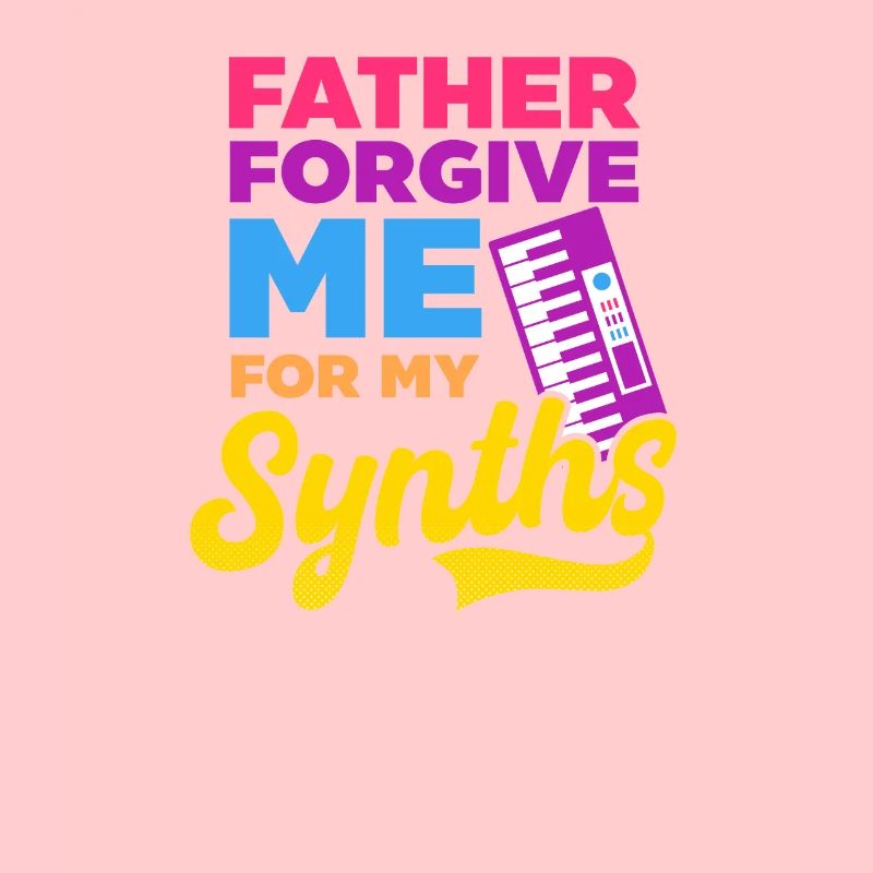 EDM Rave Techno Father Forgive Me For My Synths