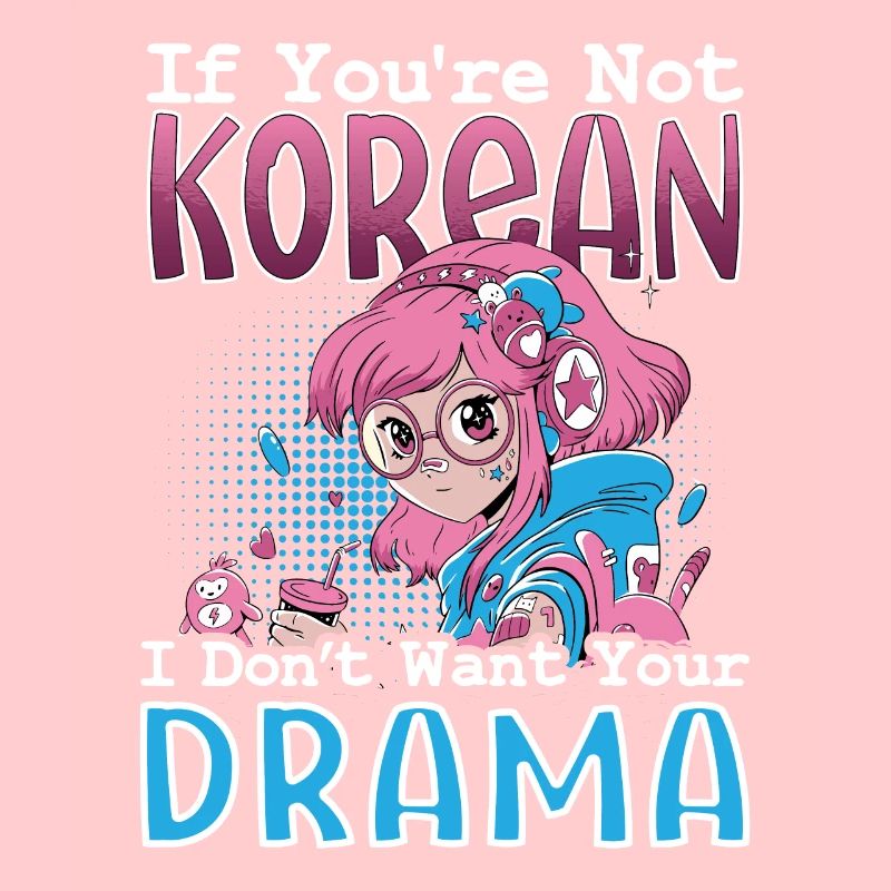 Design pop coréen pour un fan de mode K-Pop