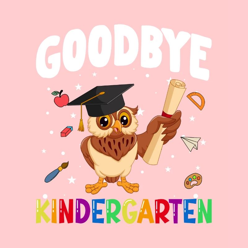 Goodbye Kindergarten Eule Schultüte