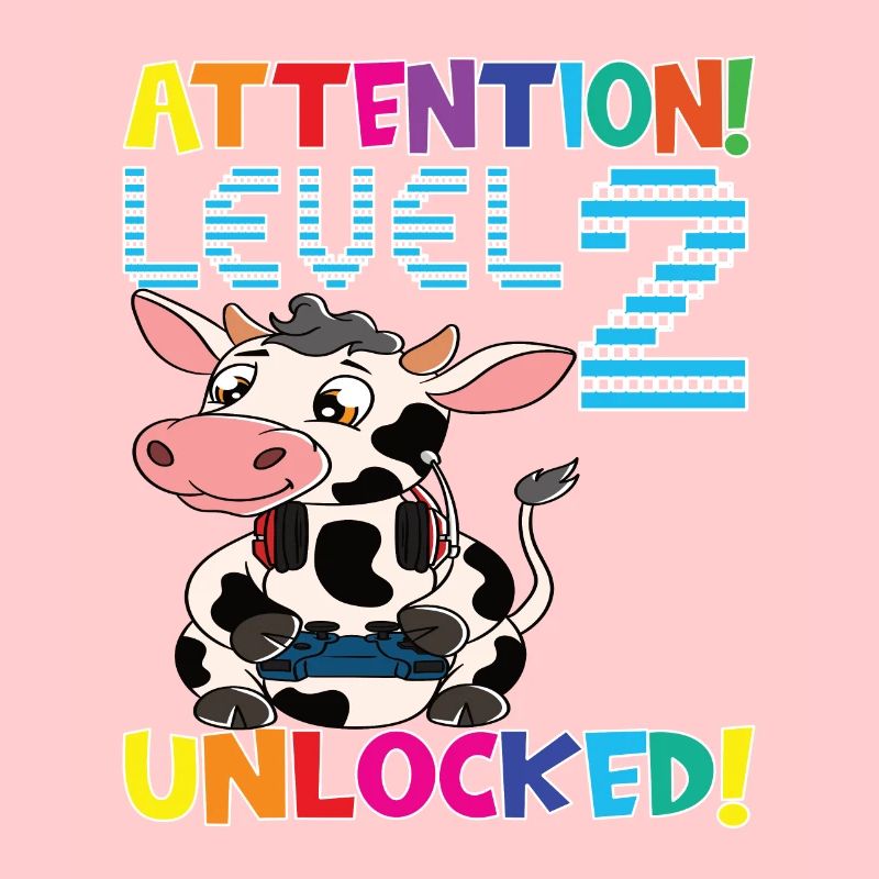 Attention Level 2 Unlocked Birthday
