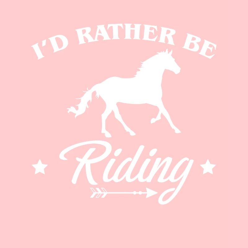 Id Rather Be Riding Shirt Rider Gift