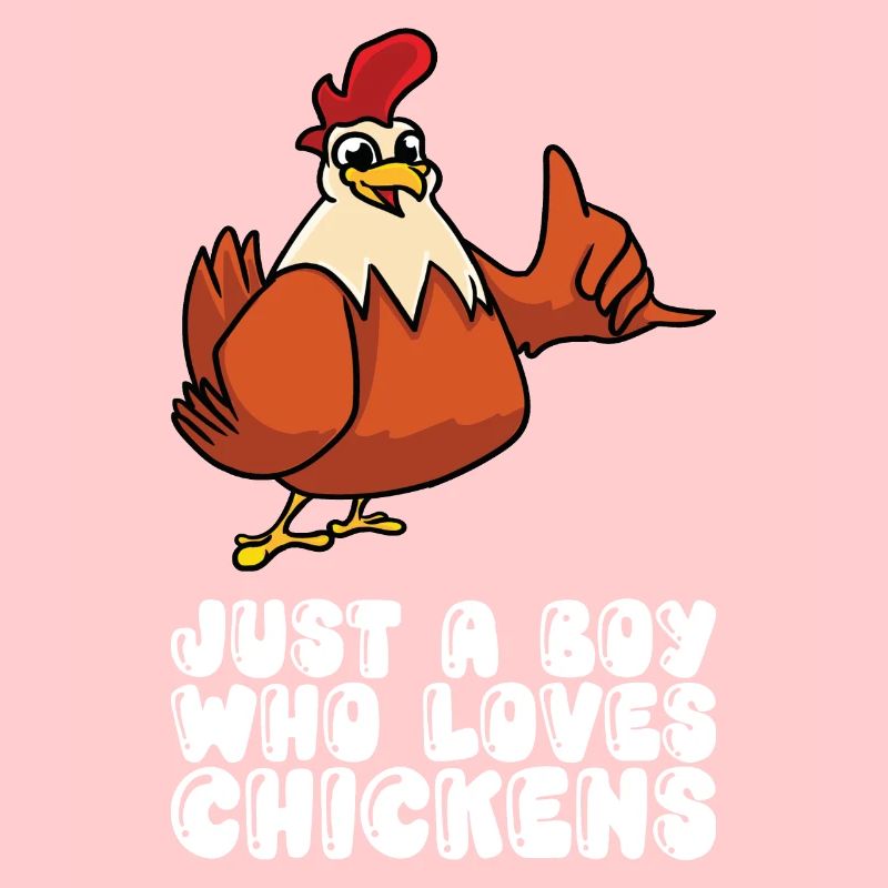 Nur Ein Junge, Der Hühner Liebt