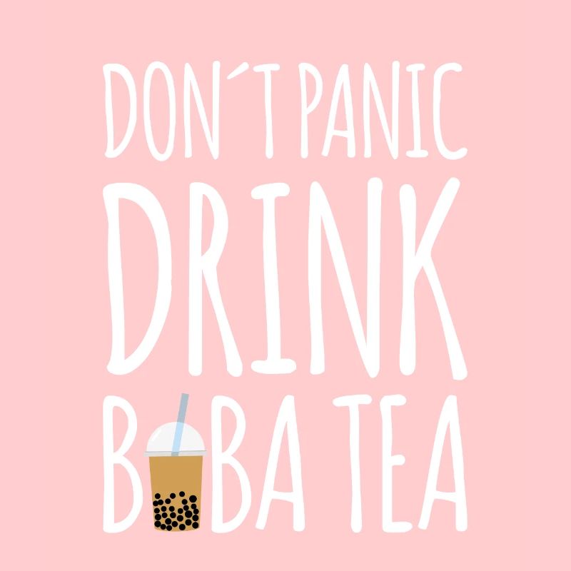 Ne paniquez pas Boire Boba Tea Shirt Gift Bubble