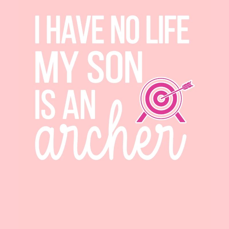 Stolze Bogenschießen-Mama Von Bogenschützen Mutter