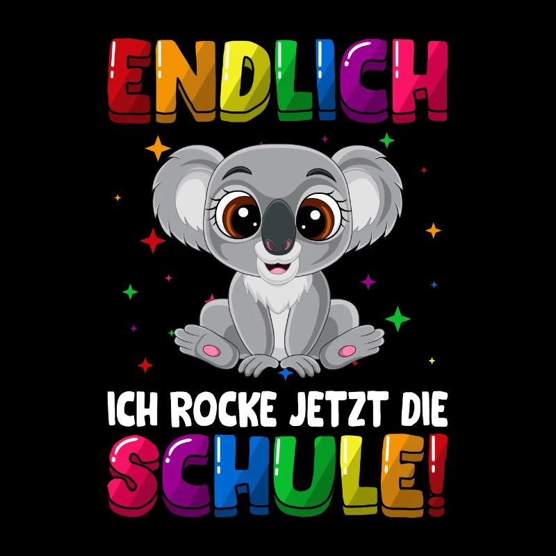 Endlich ich rocke jetzt die Schule Koala