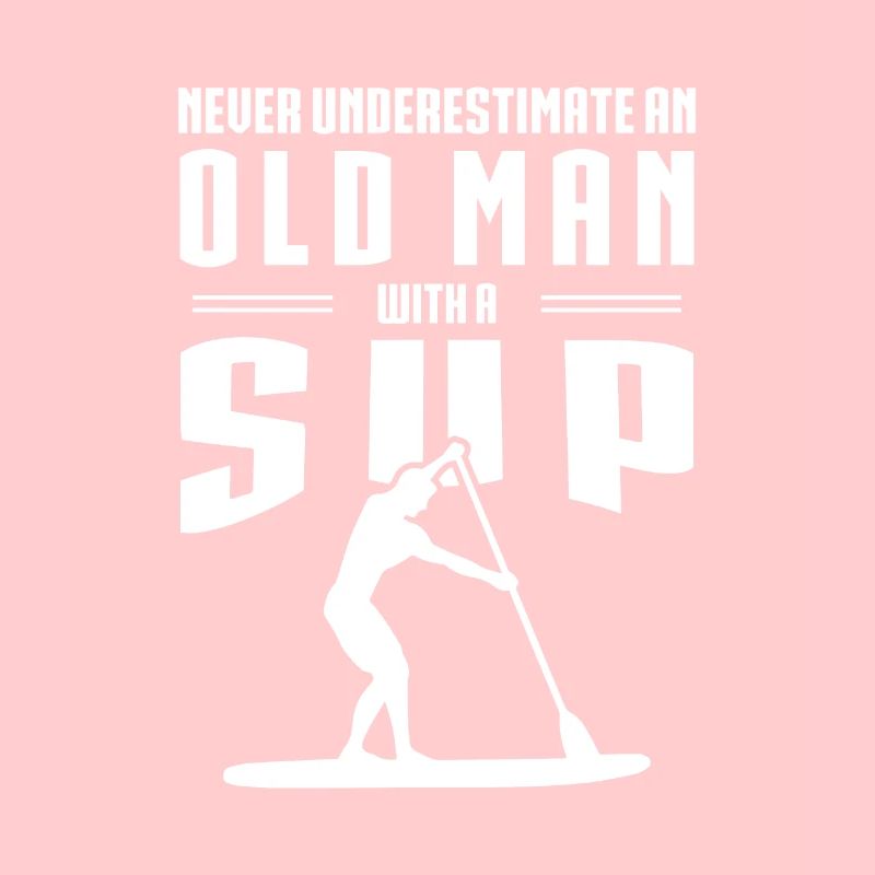Never Underestimate An Old Man With A SUP