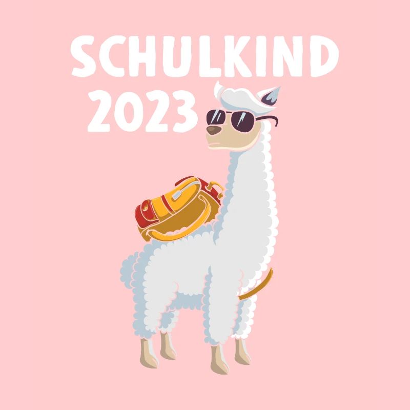 Écolier 2023 Lama Début de l’école Alpaga
