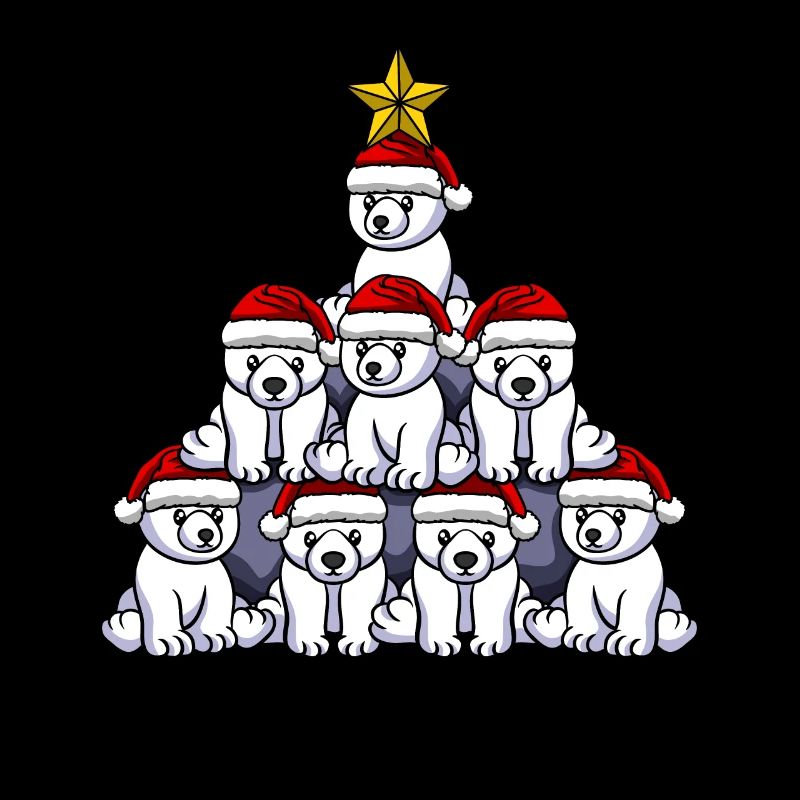 Arbre de Noël de l’ours polaire