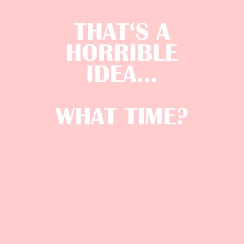 This is a terrible idea