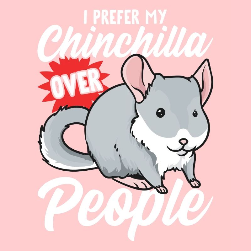 Chinchilla Über Menschen