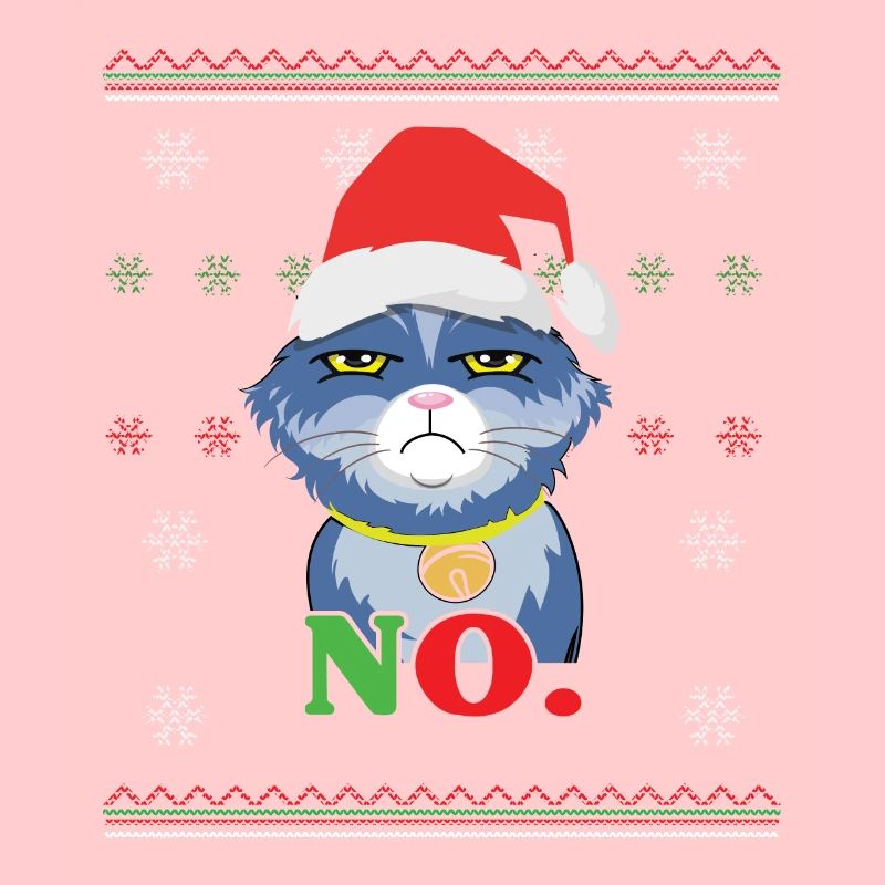 Non Décembre 2022 Le chat déteste Noël