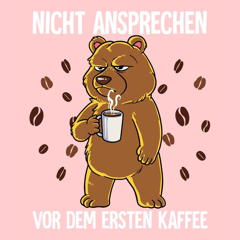 Nicht Ansprechen Vor Dem Ersten Kaffee Bär