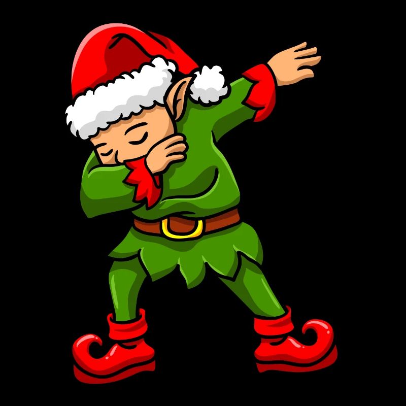 Elfe de Noël Dabbing