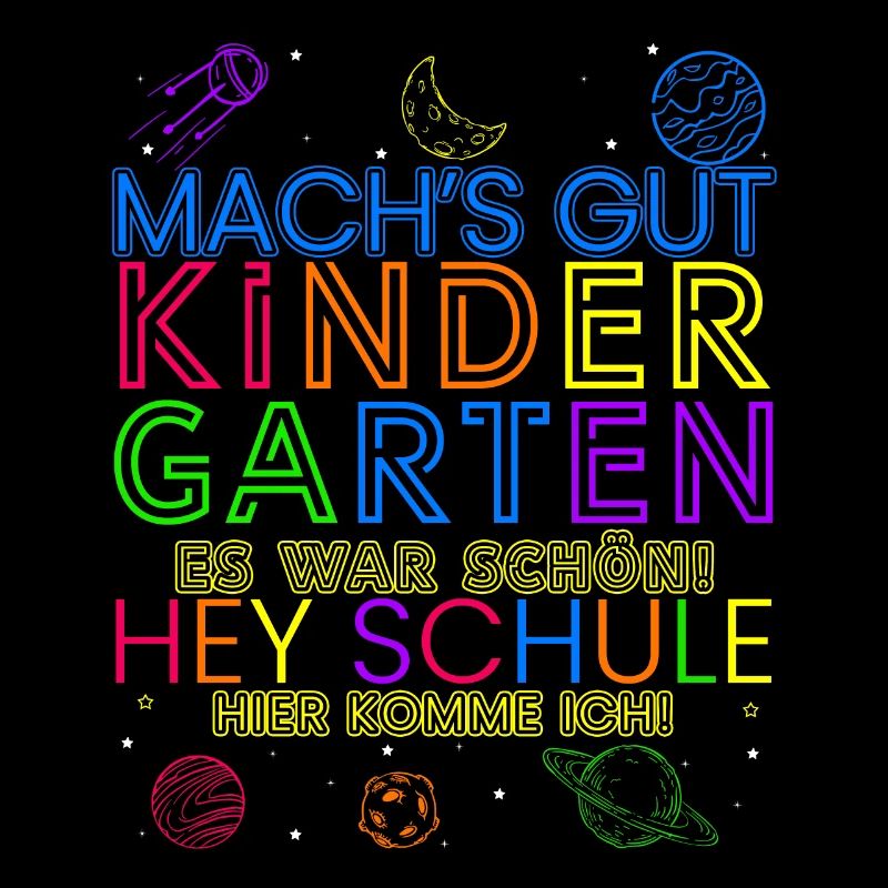 Schulkind Schüler Lustiger Spruch Kindergarten Ein