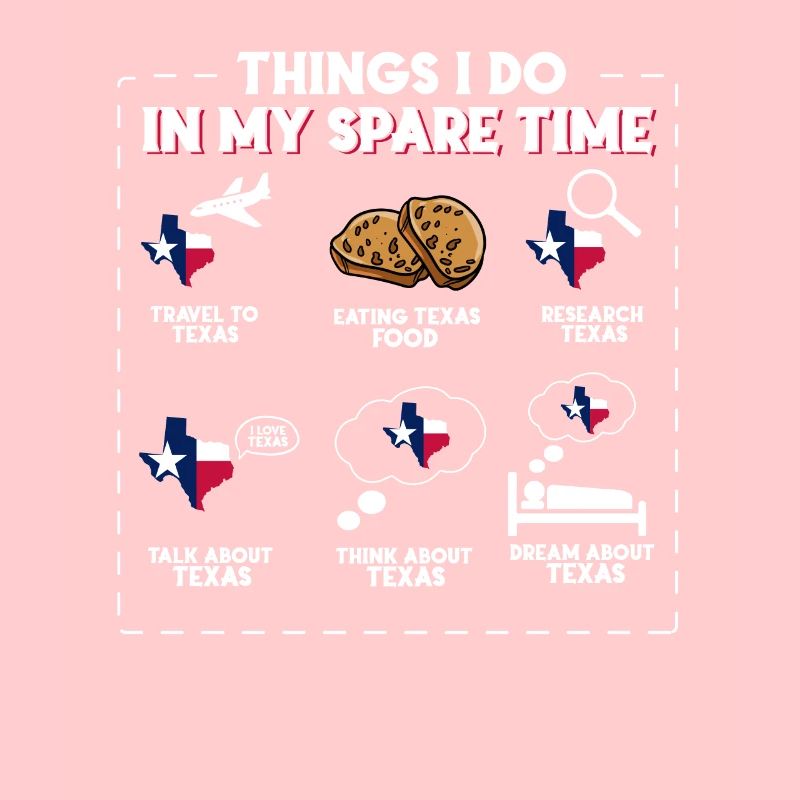 Dinge, die ich in meiner Freizeit mache Texas