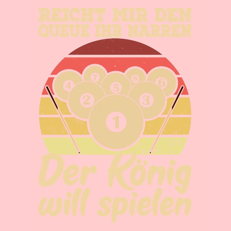 Reicht mir den Queue Der König Will Billard