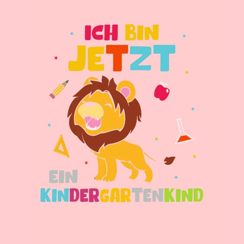 Ich bin jetzt ein Kindergartenkind Löwe