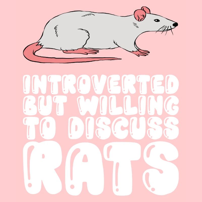 Introverti parlant des rats
